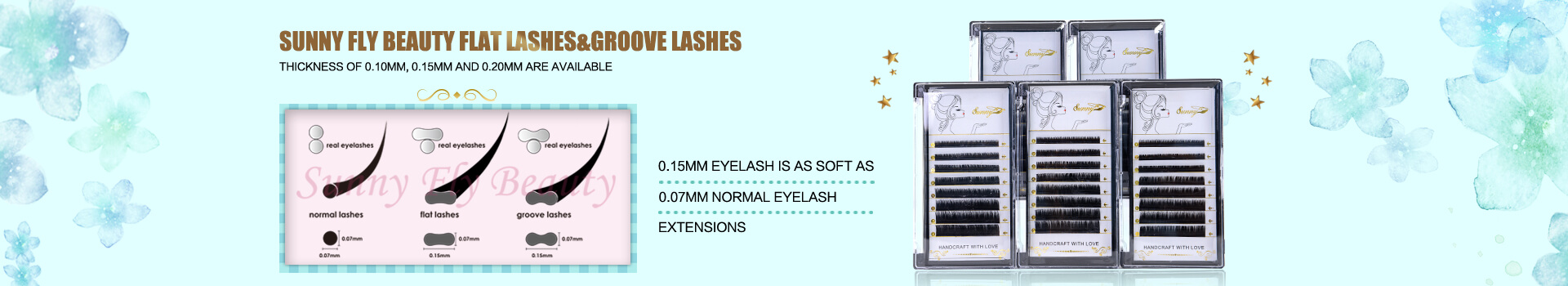 Lashes Flat & Groove Lashes